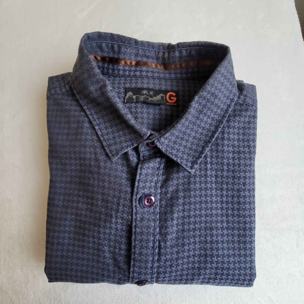 Guess Long Sleeve Pattern Print Button-Up Dress S… - image 5